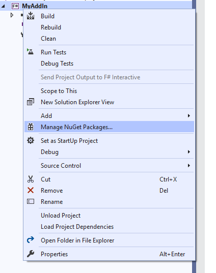 Nuget Package Manager